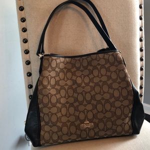 Coach shoulder bag.  Like new